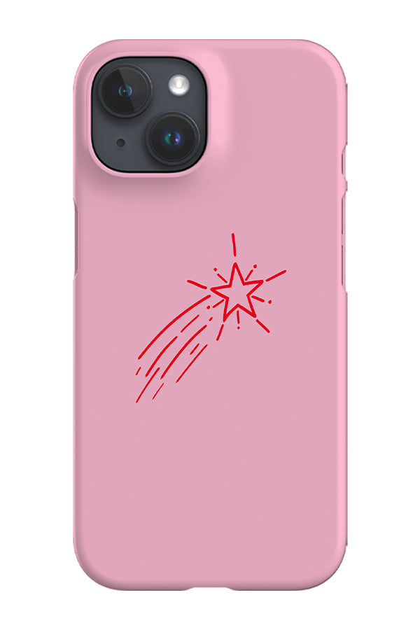 RoyalCovers.uk - Minimalist Shooting Star Phone Case (Pink)