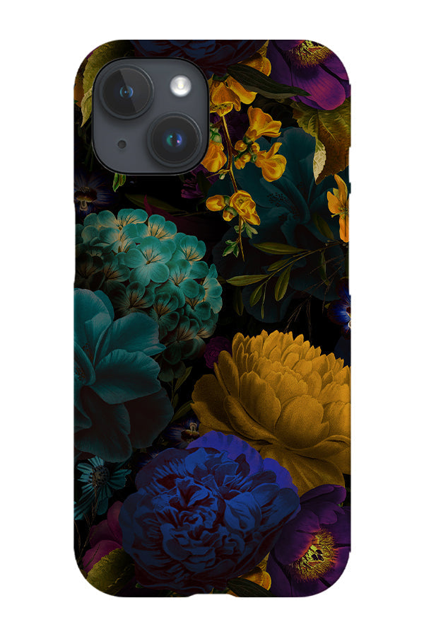 RoyalCovers.uk - Lush Baroque Midnight Garden By Uta Naumann Phone Case (Dark)