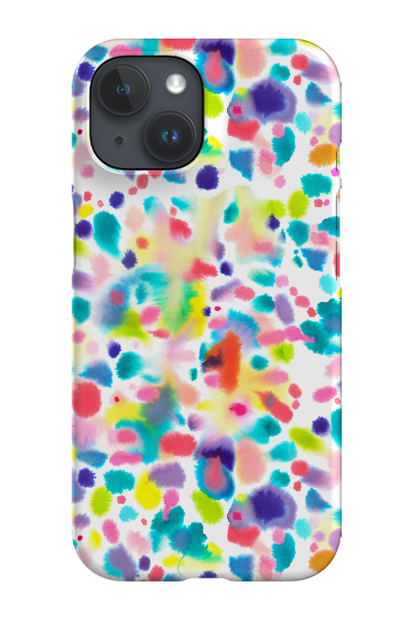 RoyalCovers.uk - Colourful Abstract Artistic Brushstrokes By Ninola Design Phone Case (Multicolour)