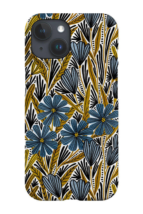 RoyalCovers.uk - Willa By Amy MacCready Phone Case (Blue and Yellow)