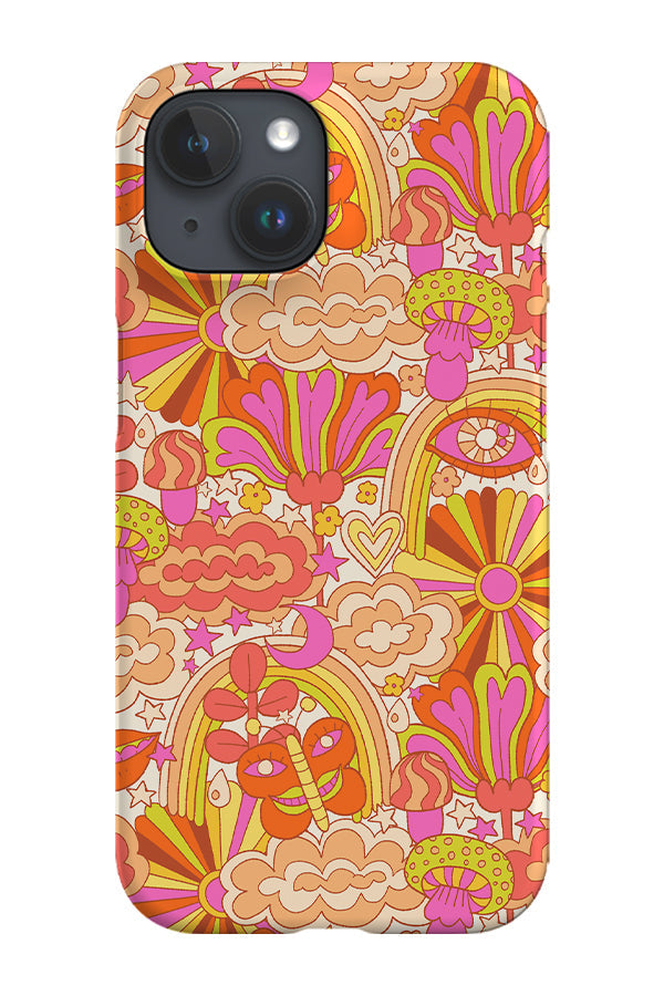 RoyalCovers.uk - Groovy Dream By Rebecca Elfast Phone Case (Pink)