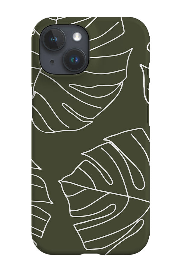 RoyalCovers.uk - Monstera Phone Case (Green)