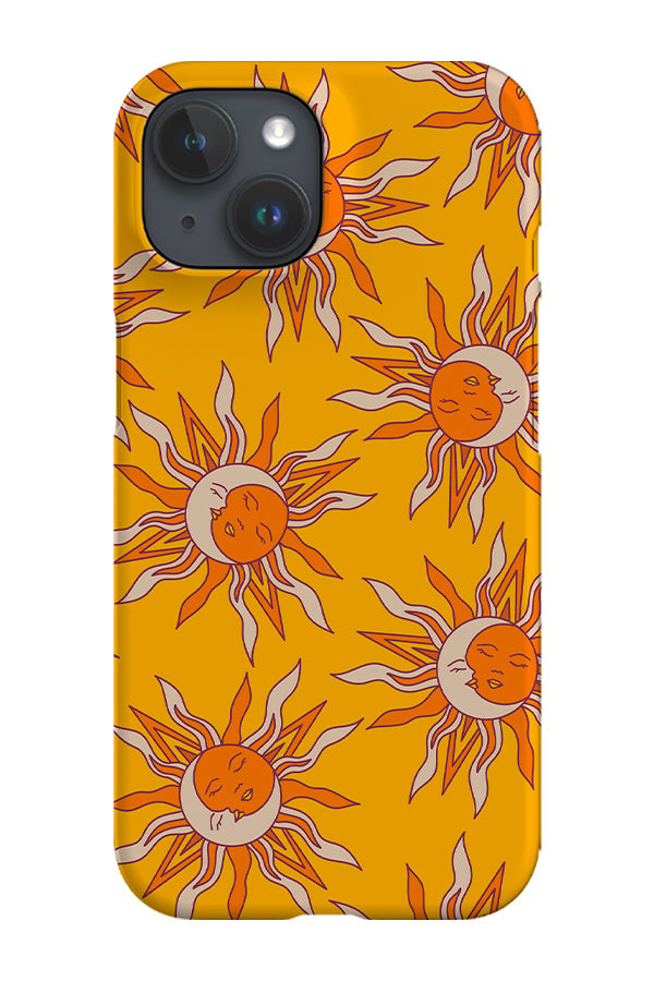RoyalCovers.uk - Moon and Sun Scatter Phone Case (Yellow)