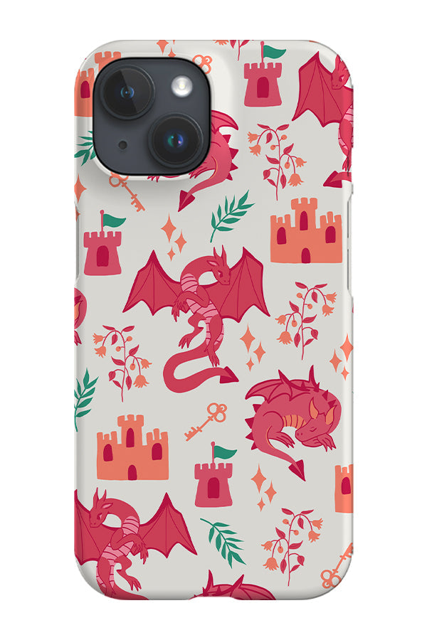 RoyalCovers.uk - Dragons Phone Case (Beige Red)