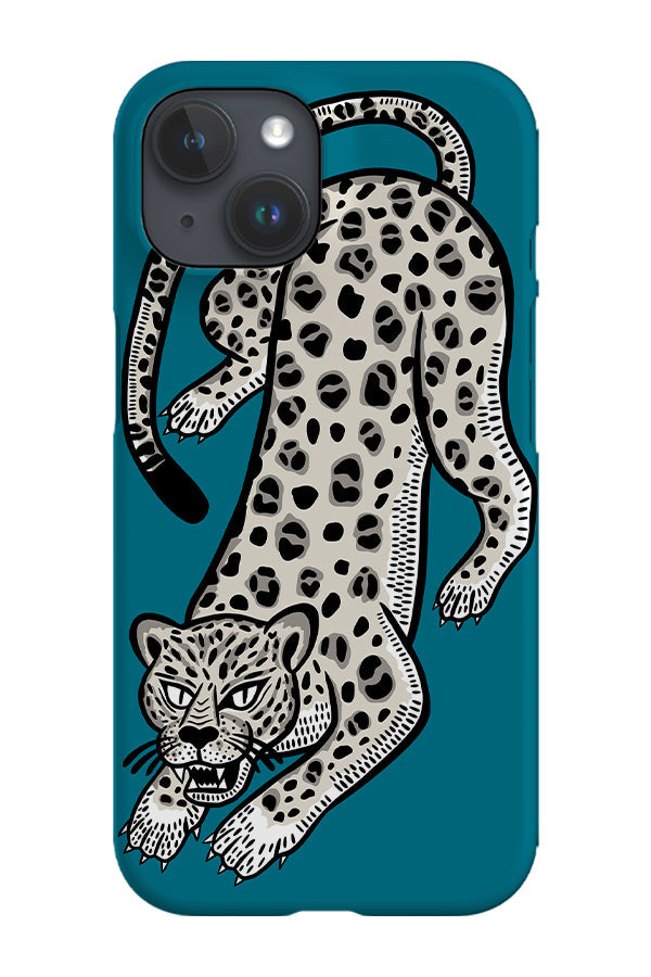 RoyalCovers.uk - Leopard Phone Case (Blue Beige)