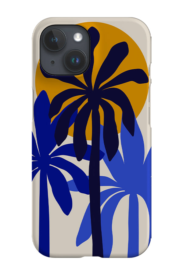 RoyalCovers.uk - Palm Trees & Sunset Phone Case (Off White)