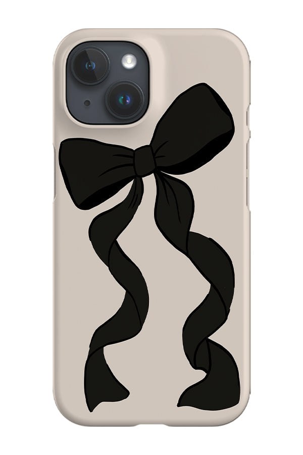 RoyalCovers.uk - Ribbon Bow Phone Case (Black)