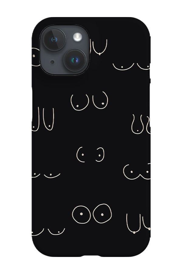 RoyalCovers.uk - Boob Print Phone Case (Black)
