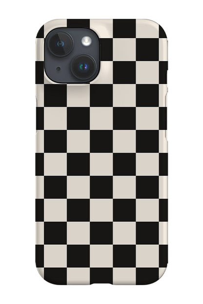 RoyalCovers.uk - Check Pattern Phone Case (Black White)