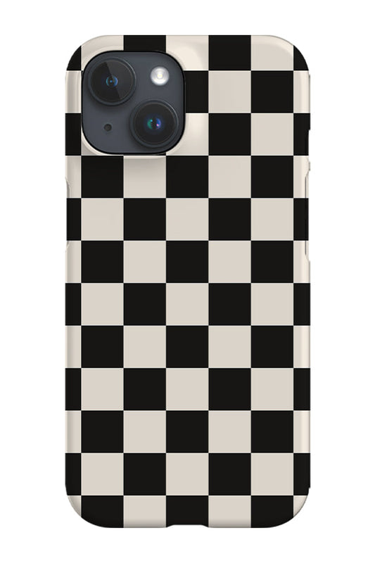 RoyalCovers.uk - Check Pattern Phone Case (Black White)