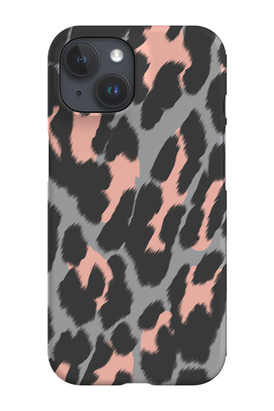 RoyalCovers.uk - Classic Leopard Print Phone Case (Grey Pink)