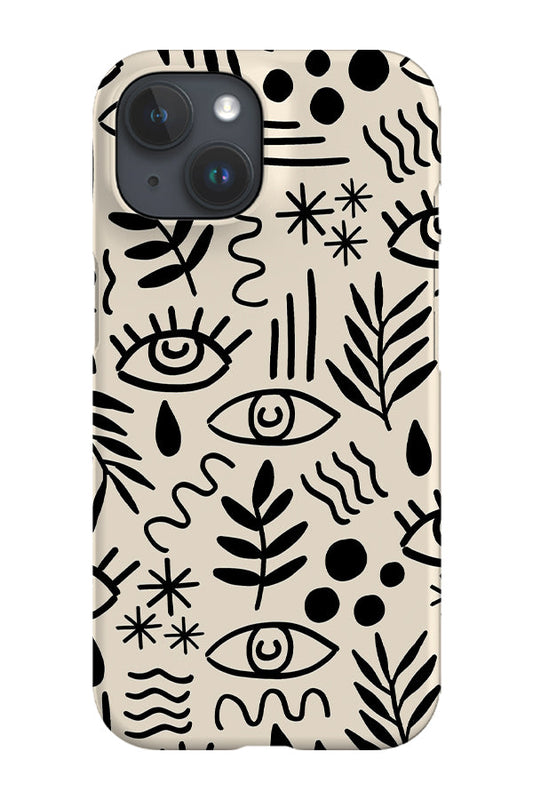RoyalCovers.uk - Cubism Scatter Phone Case (Cream)