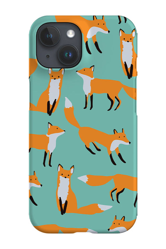 RoyalCovers.uk - Foxes Phone Case (Mint)