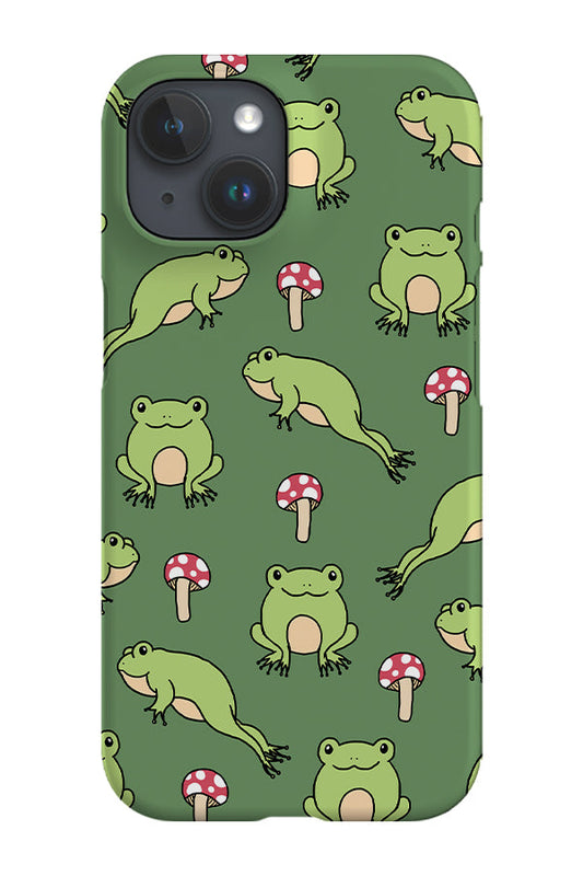 RoyalCovers.uk - Frog Mushroom Phone Case (Green)