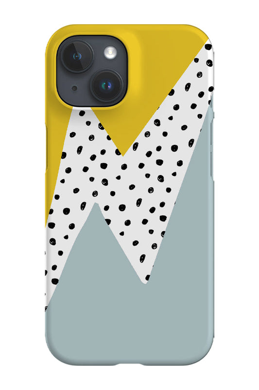 RoyalCovers.uk - Thunderbolt Phone Case (Yellow & Blue)