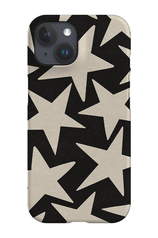 RoyalCovers.uk - Vintage Large Stars Phone Case (Black)