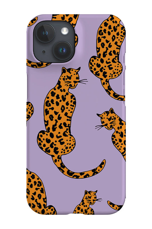 RoyalCovers.uk - Leopard Animal Phone Case (Lilac)