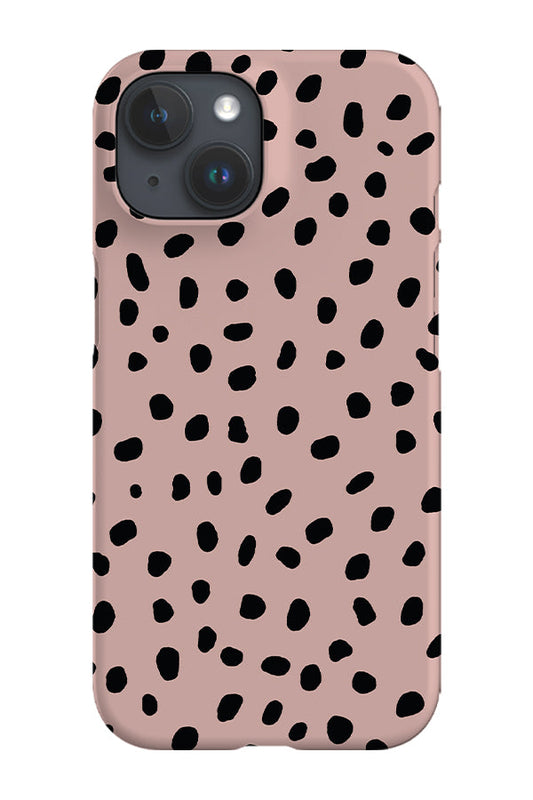 RoyalCovers.uk - Polka Dots Memphis Phone Case (Pink)