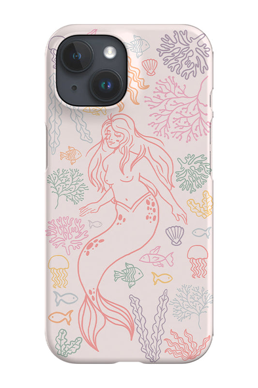 RoyalCovers.uk - Mermaid Coral Reef Phone Case (Pink)