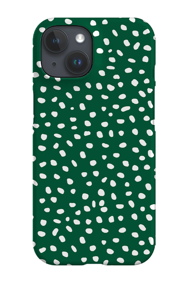 RoyalCovers.uk - Polka Dots Mini Memphis Phone Case (Green)
