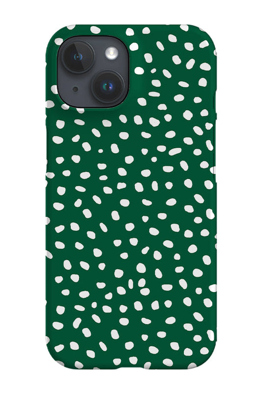 RoyalCovers.uk - Polka Dots Mini Memphis Phone Case (Green)