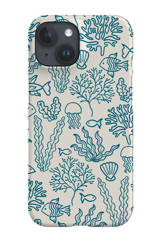 RoyalCovers.uk - Ocean Coral Reef Phone Case (Beige)