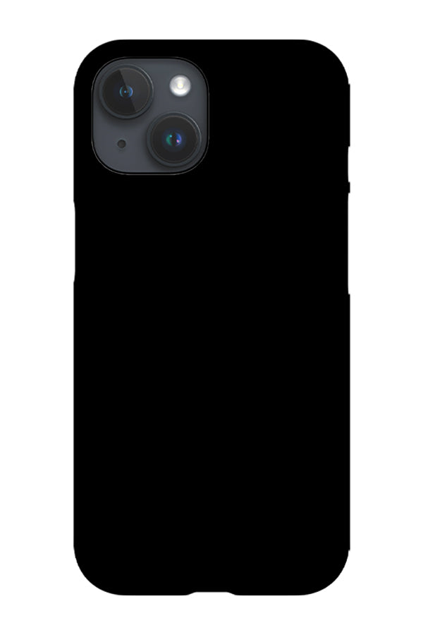 RoyalCovers.uk - Black Plain Block Colour Phone Case