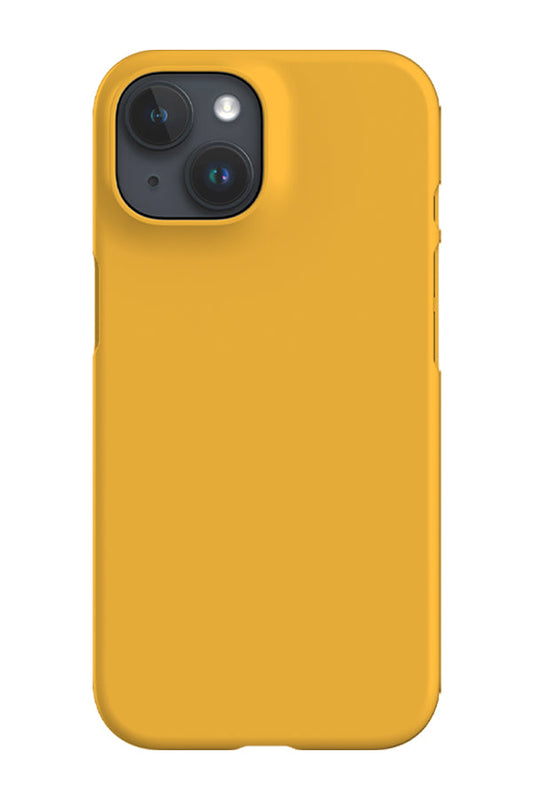 RoyalCovers.uk - Butterscotch Yellow Plain Block Colour Phone Case