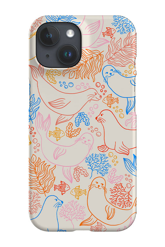 RoyalCovers.uk - Seal Coral Reef Phone Case (Bright)