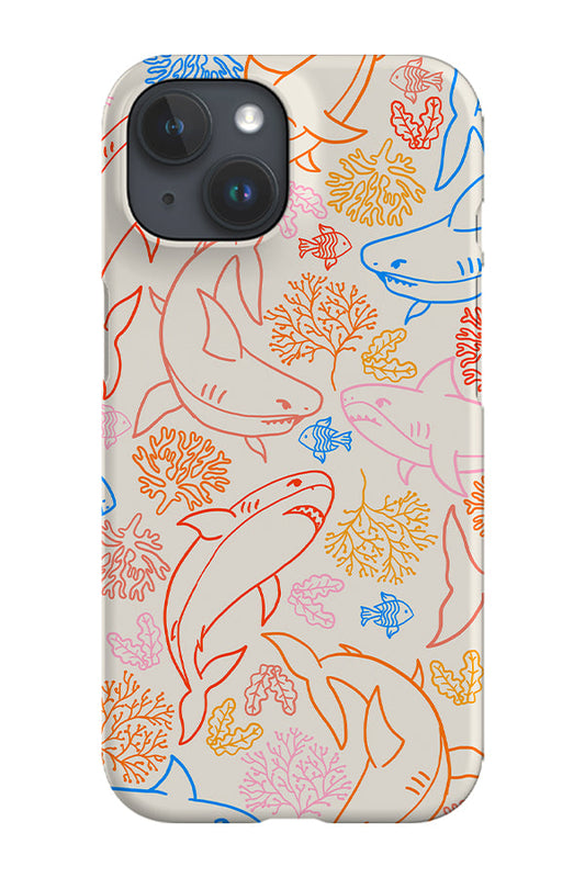 RoyalCovers.uk - Shark Coral Reef Phone Case (Bright)