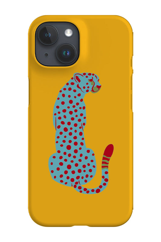 RoyalCovers.uk - Minimalist Cheetah Phone Case (Yellow)