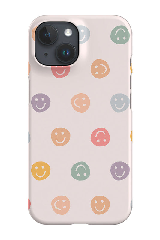 RoyalCovers.uk - Smiley Face Phone Case (Pastel Rainbow)