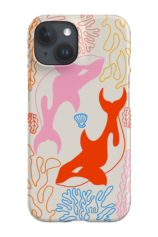 RoyalCovers.uk - Two Orca Phone Case (Bright)