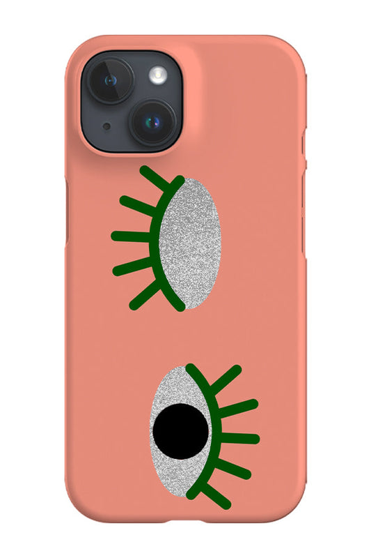 RoyalCovers.uk - Wink Eye Phone Case (Peach)