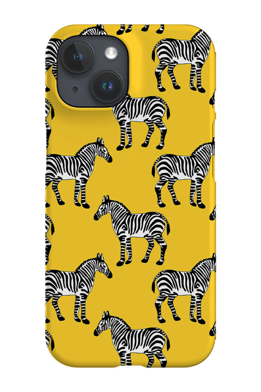 RoyalCovers.uk - Zebras Phone Case (Yellow)
