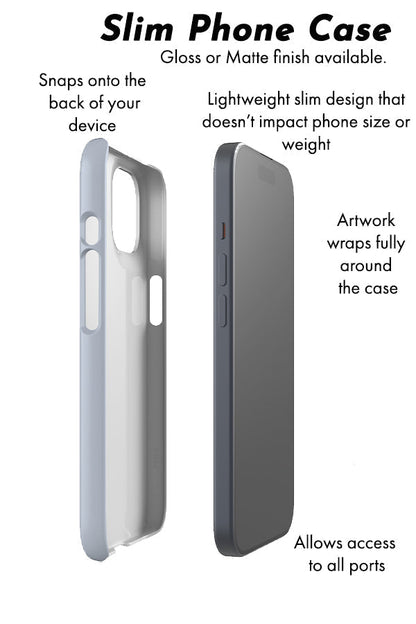 RoyalCovers.uk - Ancient Greek Scatter Phone Case (Beige Blue)