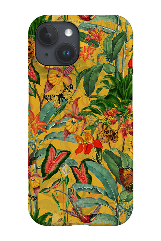 RoyalCovers.uk - Exotic Butterflies and Florals By Uta Naumann Phone Case (Yellow)