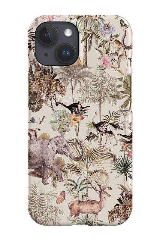 RoyalCovers.uk - Vintage Exotic Safari By Uta Naumann Phone Case (Beige)