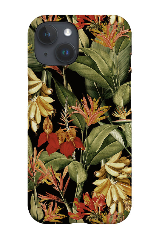RoyalCovers.uk - Tropical Banana Leaves By Uta Naumann Phone Case (Black)