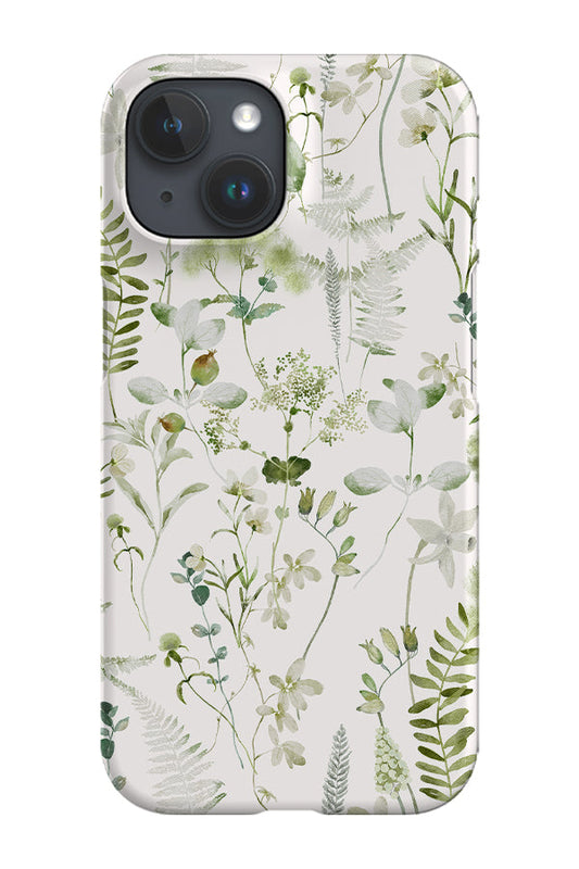 RoyalCovers.uk - Midsummer Garden Herbs By Uta Naumann Phone Case (White)