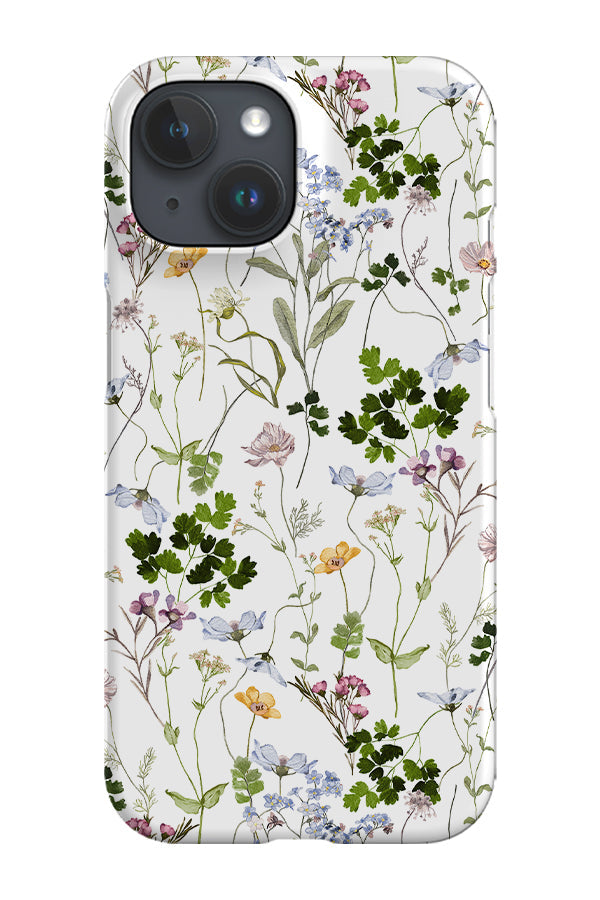 RoyalCovers.uk - Soft Pastel Wildflowers By Uta Naumann Phone Case (White)