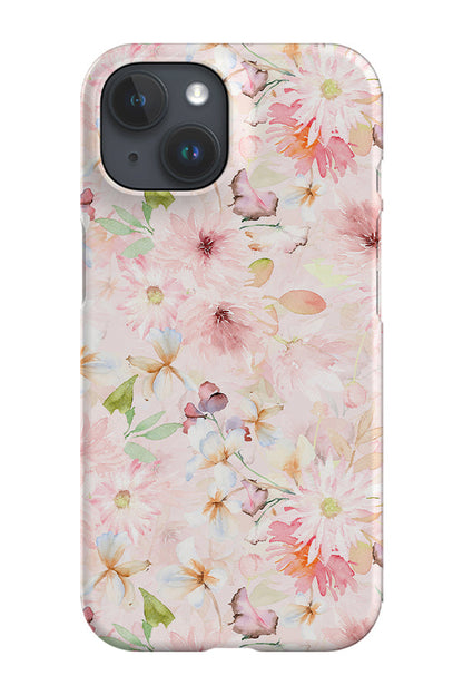 RoyalCovers.uk - Pink Blooming Flowers By Uta Naumann Phone Case (Pink)