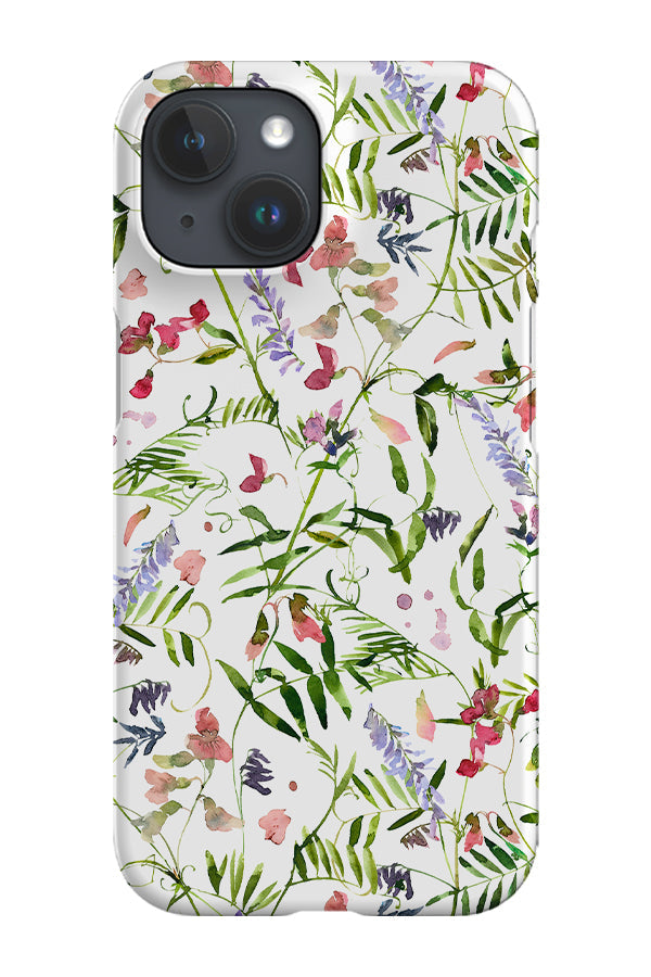RoyalCovers.uk - Cute Wildflower Meadow By Uta Naumann Phone Case (White)