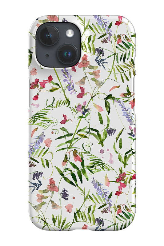 RoyalCovers.uk - Cute Wildflower Meadow By Uta Naumann Phone Case (White)