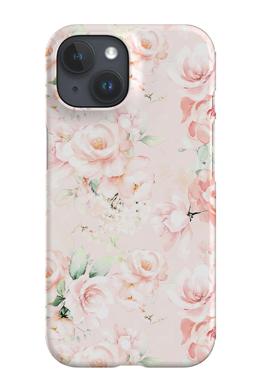 RoyalCovers.uk - Soft Pink Rose Blooms By Uta Naumann Phone Case (Pink)