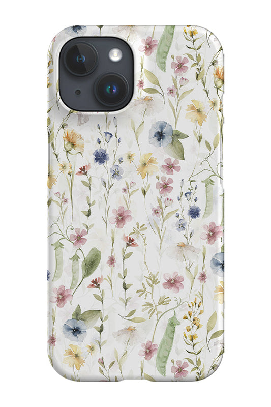 RoyalCovers.uk - Soft Watercolour Wildflowers By Uta Naumann Phone Case (Pastel)