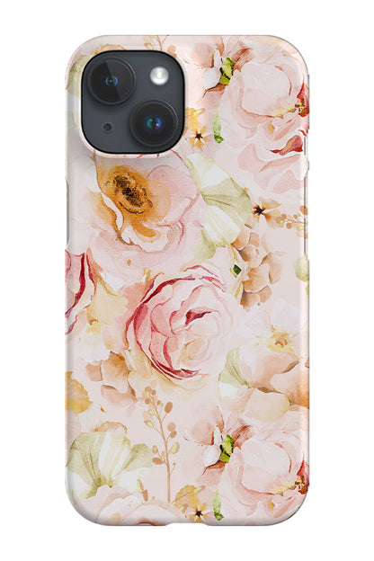 RoyalCovers.uk - Watercolour Summer Pink Roses By Uta Naumann Phone Case (Pink)
