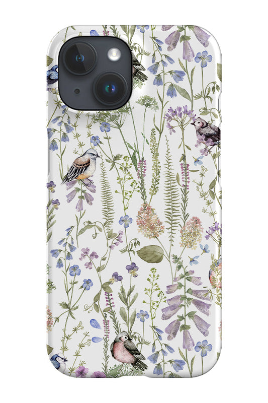 RoyalCovers.uk - Foxglove and Garden Flowers By Uta Naumann Phone Case (Purple)