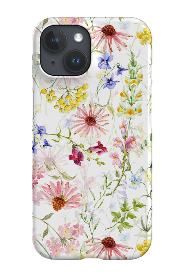 RoyalCovers.uk - Midsummer Flowers By Uta Naumann Phone Case (White)