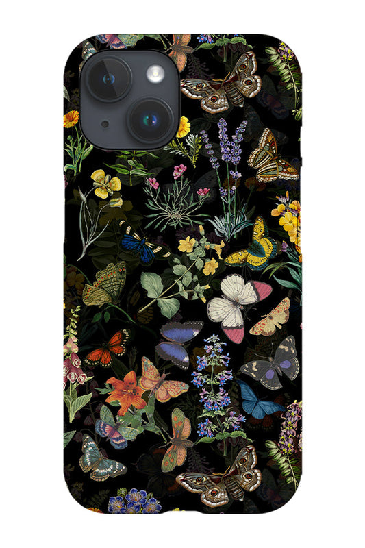 RoyalCovers.uk - Vintage Night Wildflowers Meadow By Uta Naumann Phone Case (Black)